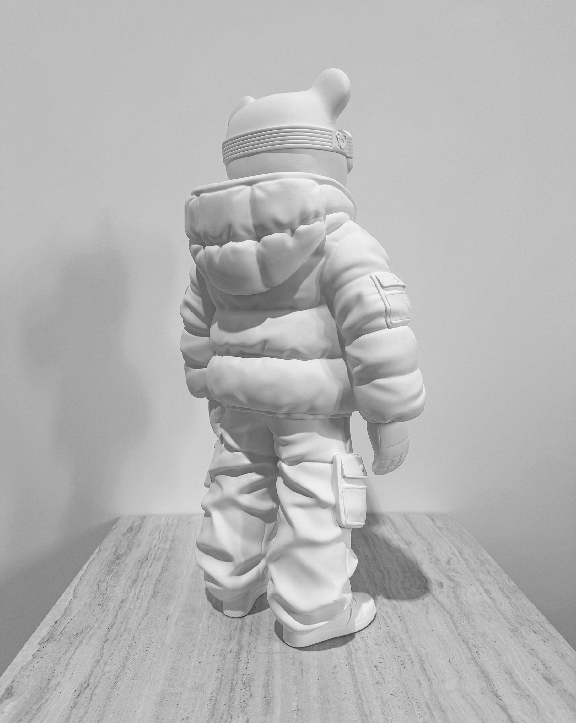 White Astrobear Sculpture, 60cm
