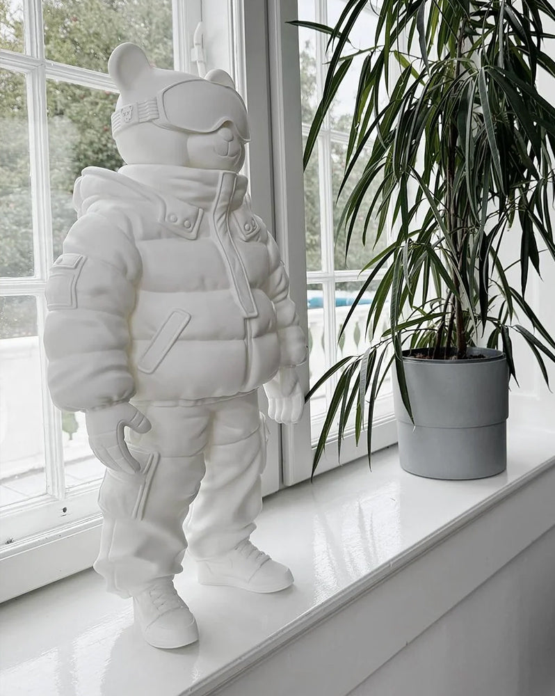 White Astrobear Sculpture, 60cm