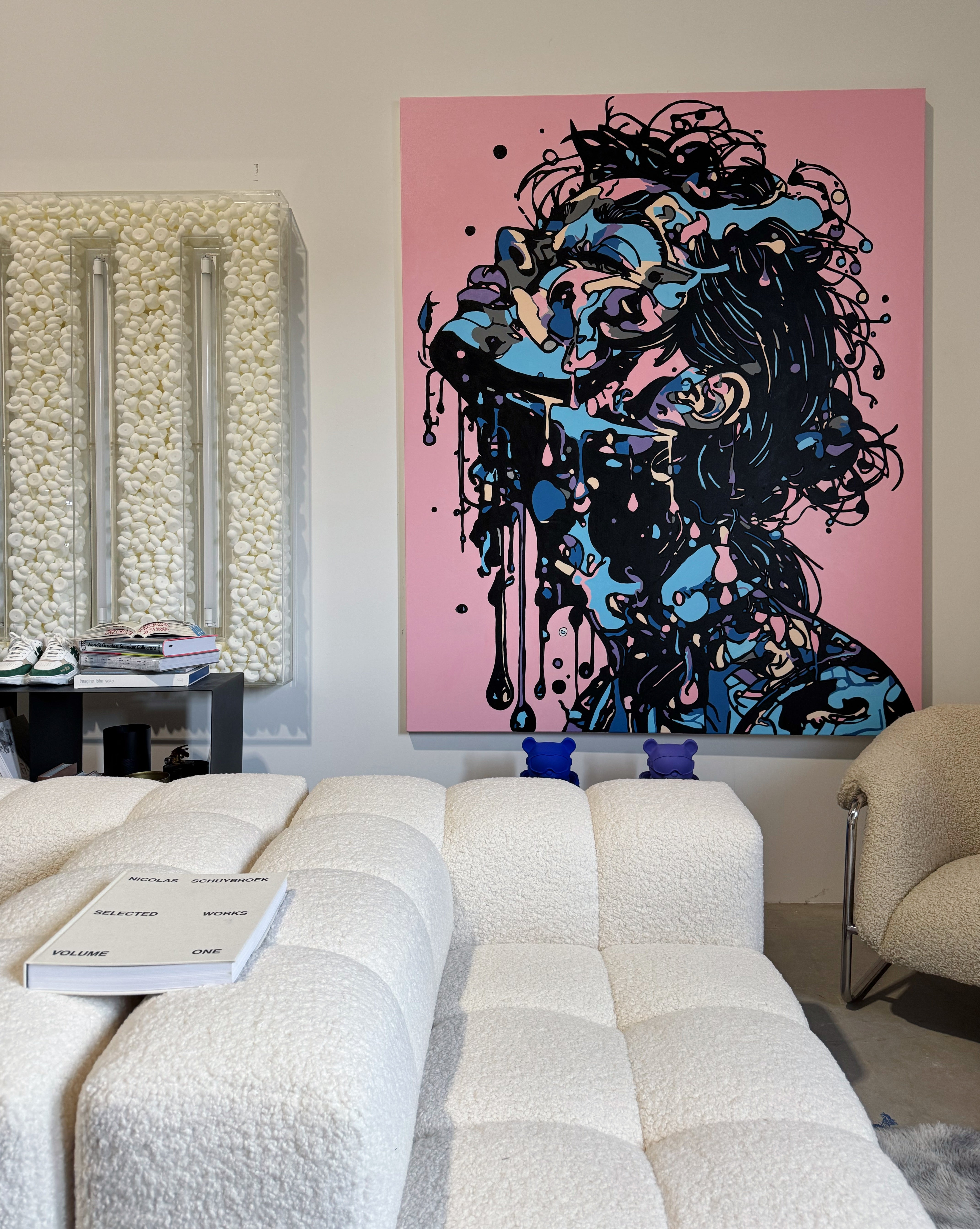 Melting Minds, 2025 - Acrylic painting, 170x210cm