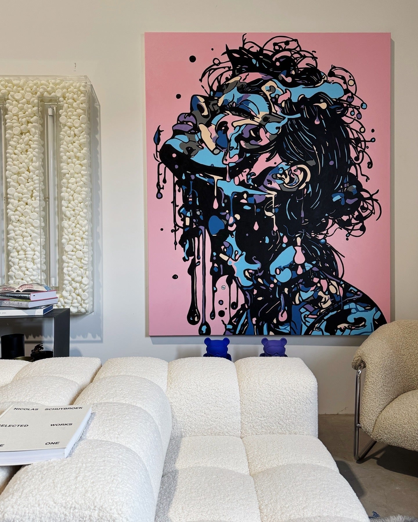 Melting Minds, 2025 - Acrylic painting, 170x210cm
