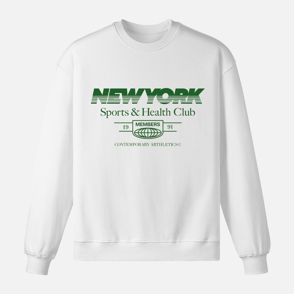 NYC Health Club Crew Sweat