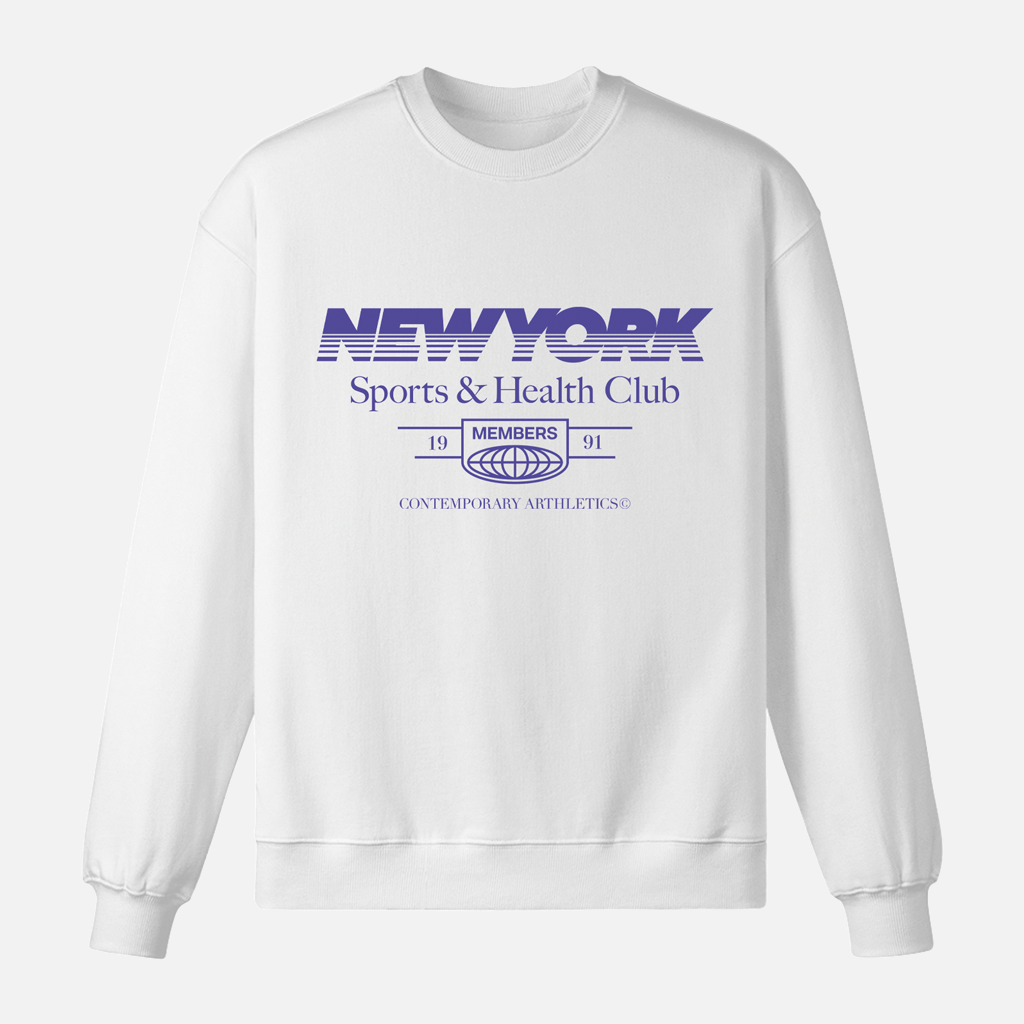 NYC Health Club Crew Sweat