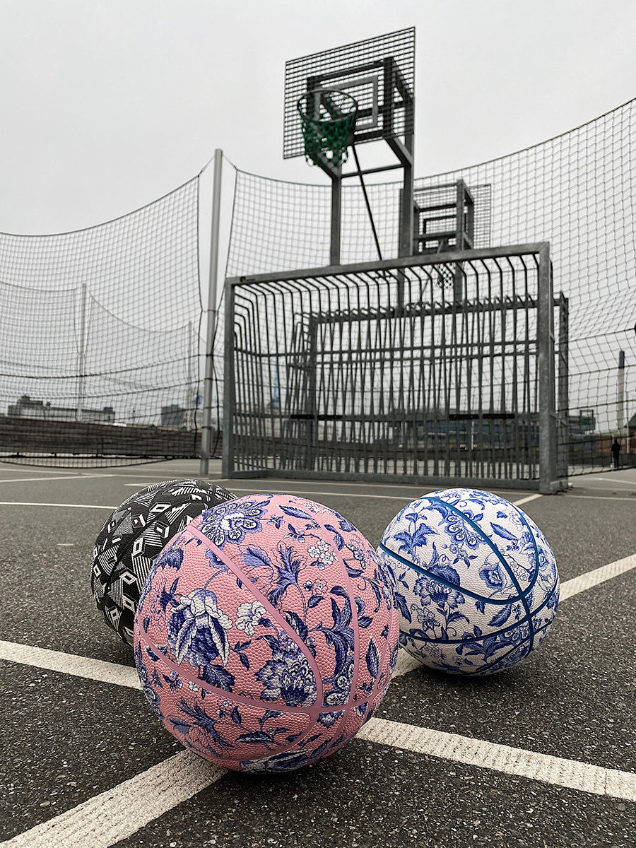 Flower Ball V2 Whiteblue