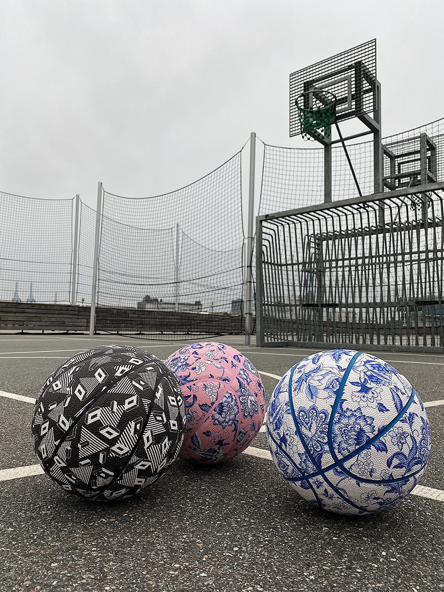 Flower Ball V2 Whiteblue