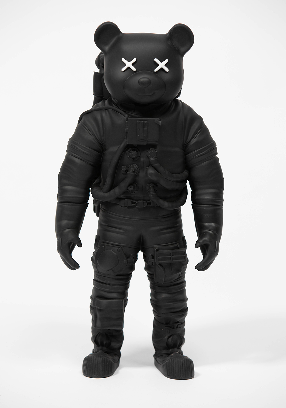 Black Astrobear Sculpture, 40cm