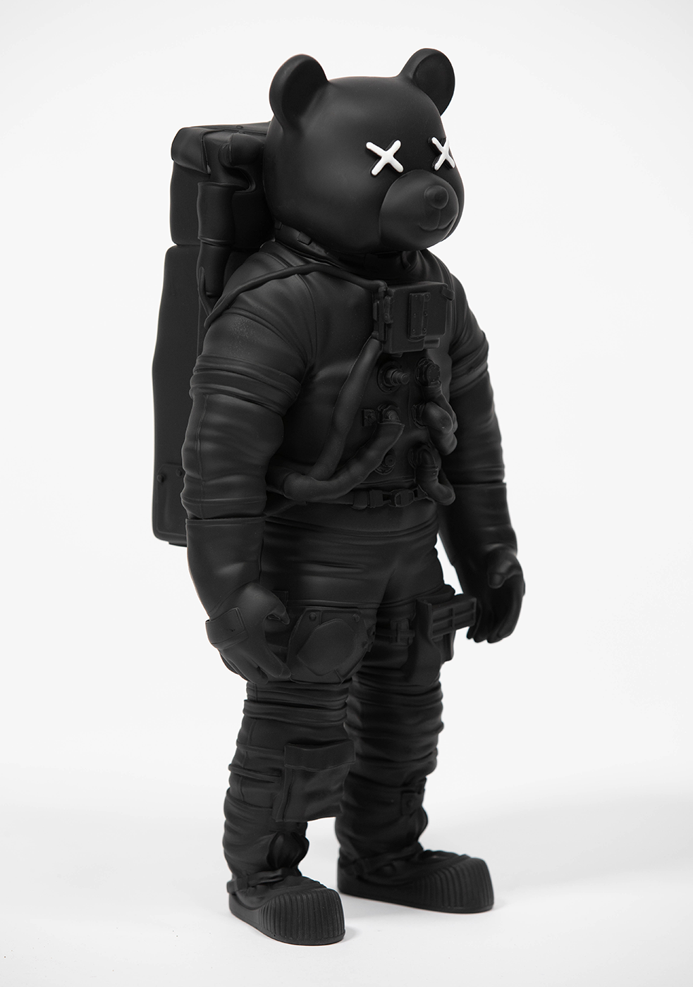 Black Astrobear Sculpture, 40cm