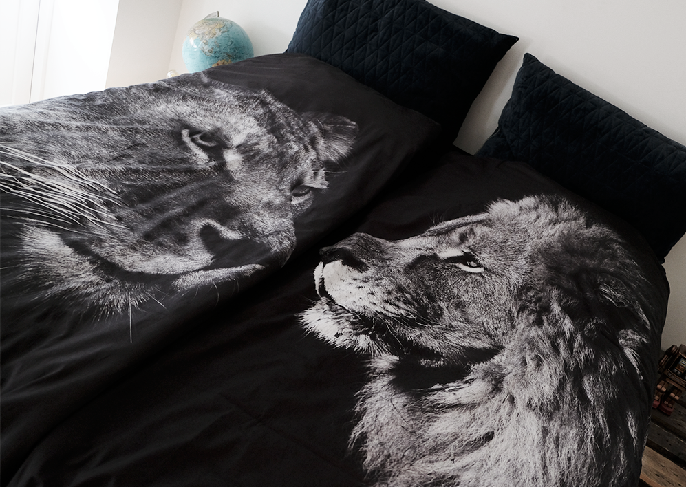 Black King/Lioness - 2 sets duvets