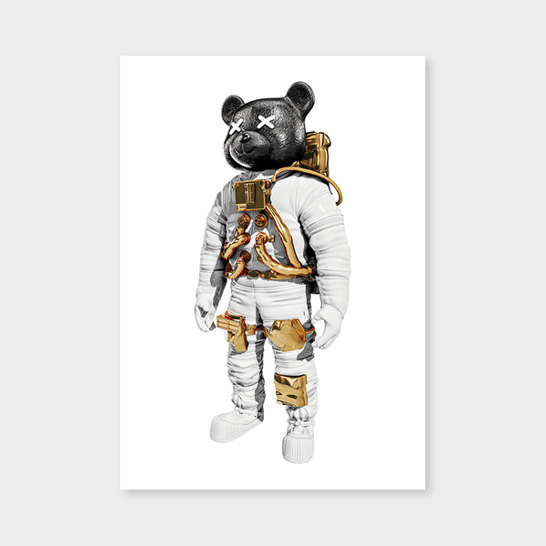 Astrobear Whitegoldblack White Mirrored