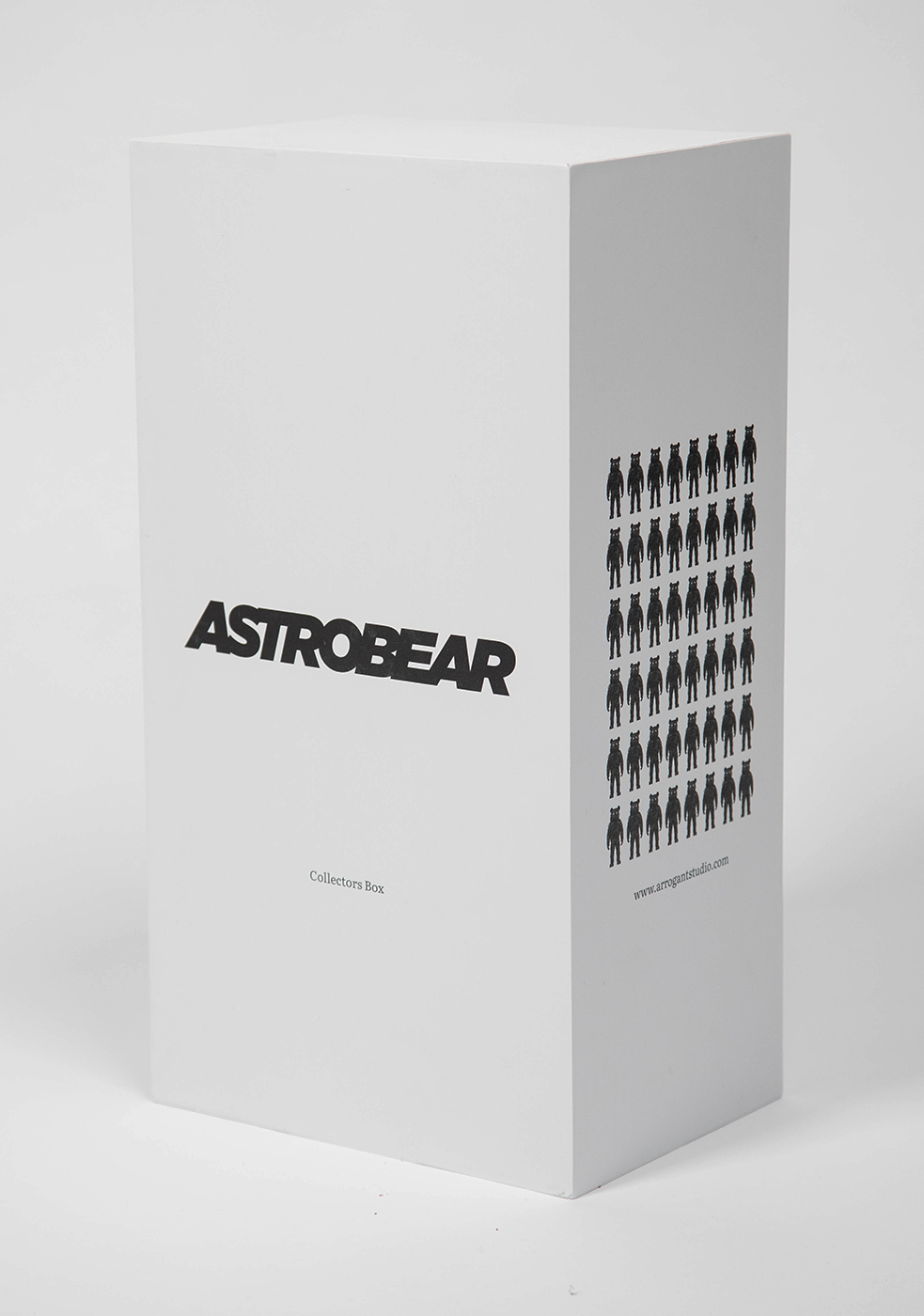 Black Astrobear Sculpture, 40cm