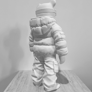 White Astrobear Sculpture, 60cm