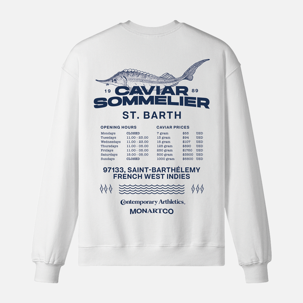 Caviar Sommelier Crew Sweat