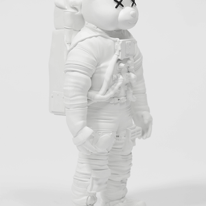 White Astrobear Sculpture, 40cm