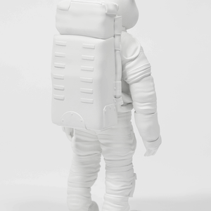 White Astrobear Sculpture, 40cm