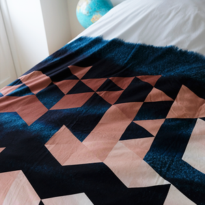 Triangle Watercolor duvet