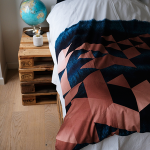 Triangle Watercolor duvet