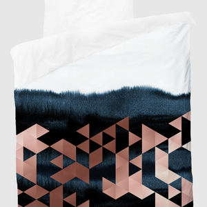 Triangle Watercolor duvet