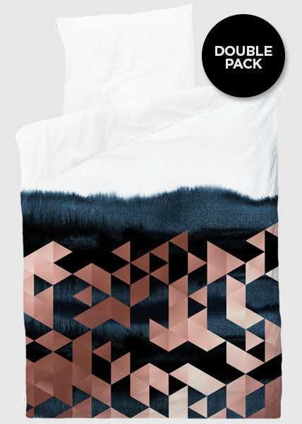 Triangle Watercolor duvet - 2 sets duvet
