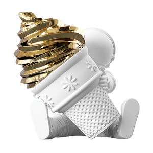 Fat Astronaut 00W Whitegold Mirrored