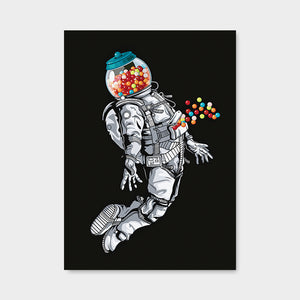 Gum Astronaut